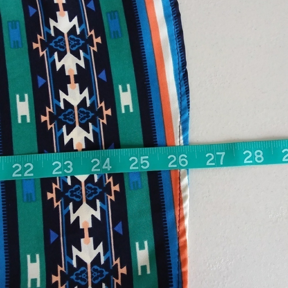 Francesca's Collection Boho Southwestern Geometric Sleeveless Cami Top - Picture 6 of 8